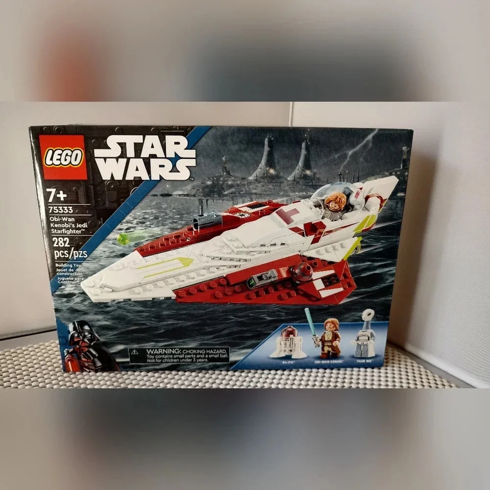 Lego Star Wars 75333 Obi-Wan Kenobi's Jedi Starfighter NWT